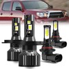 AYGZRUB For 2005-2011 Toyota Tacoma light Bulbs, 9003 High Low
