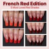 SXC Cosmetics X-Pro Tips French Tip Press on Nails –