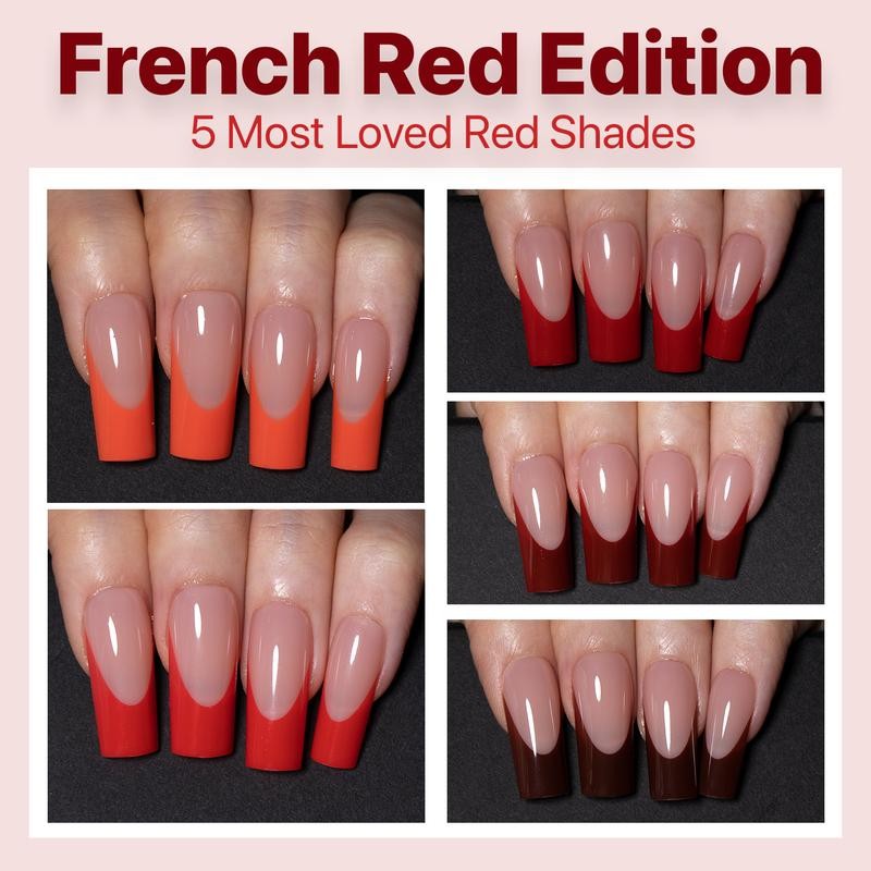 SXC Cosmetics X-Pro Tips French Tip Press on Nails –