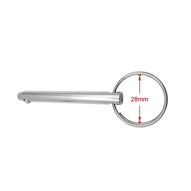Amadget 4 Pack 316 Stainless Steel Quick Release Pin, Diameter