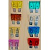 8 Piece Auto Std. Blade Fuse Assortment (3A, 5A, 7.5A,