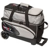 Moxy BSSTMOXY1925-1 Blade Premium Double Roller Bowling Bag, Silver/Black