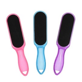 Handle-type exfoliator, double-sided foot tool, body care supplies / 손잡이형 각질 제거기 양면 발 도구 보디 케어 용품