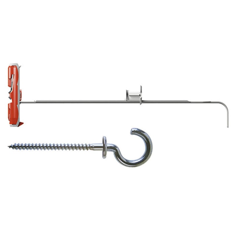 Fischer Plasterboard Fixings 540176 Duotec 10 R K with Hook,