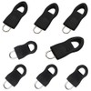 Zipper Pulls, Replacement, Set of 8, Easy to Install, Fastener