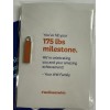 Weight Watchers 175 Lb Milestone Keychain Charm - NEW