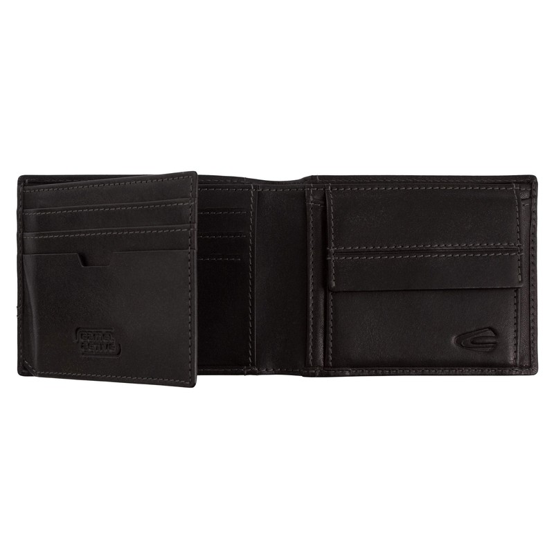 camel active Tokyo Coin Pouch, 11 cm, Black (Schwarz)