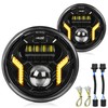 Auto Buero 2PCS 7 inch Led Headlight Round H6024 Led