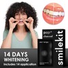 Pack of 28 teeth whitening strips, whitening teeth, white stripes