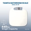 Tanita HD-351 Japan Technology Digital Bathroom Weight Scale- 440 lbs