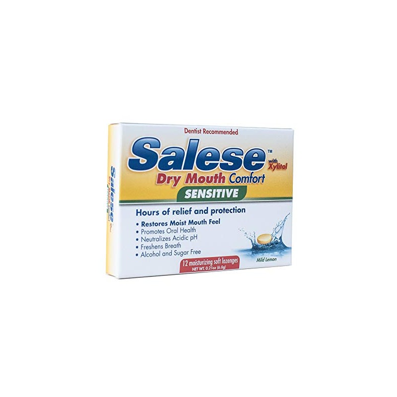 Salese Sensitive Dry Mouth Relief, Xylitol, Time Release, Oral Health