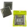 EKO Trash Can Deodorizer, 2-Pack, 8x8 cm, Activated Carbon Deodorizing