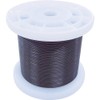 Nissa Chain TSY15VBK Black Coated Wire Rope 0.06 inch (1.5 mm) x 329.4 ft (100 m)