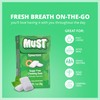 Elite Must Spearmint Sugar Free Chewing Gum, 1oz (16 Pack)