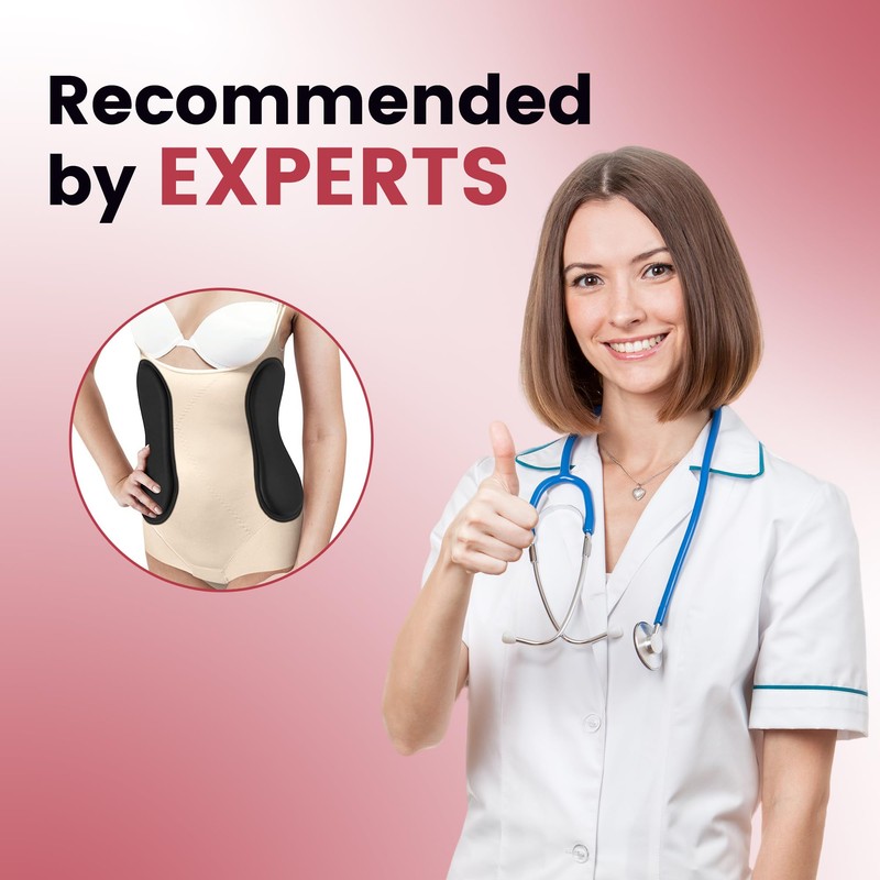 Wehhbtye 2Pcs Post Surgery Lipo Foams, Abdominal Side Compression Board,