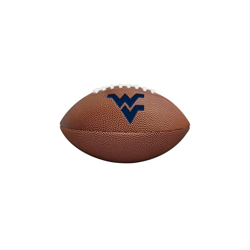 Logo Brands West Virginia Mini Size Composite Football