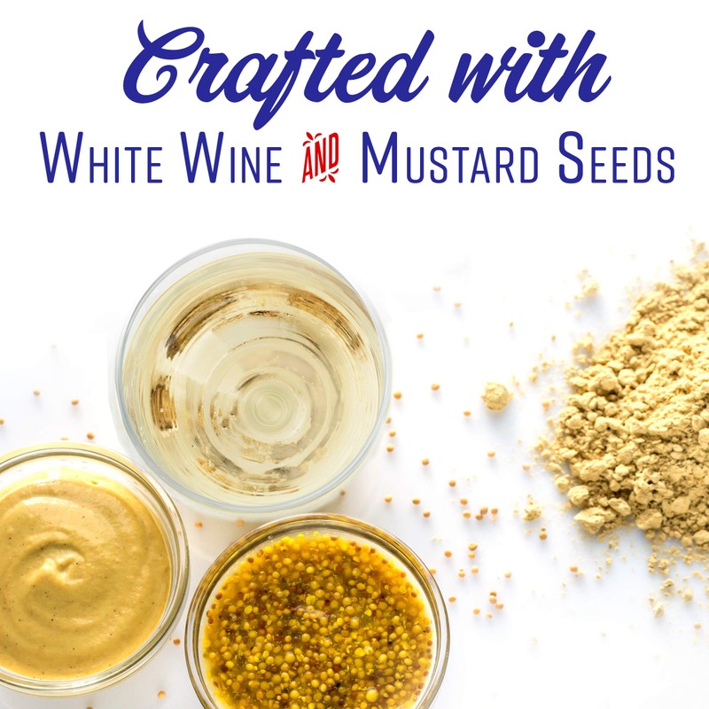 Grey Poupon Dijon Mustard (24oz Jars, Pack of 6)