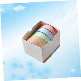 Ciieeo 5pcs Recollections Washi Tape Japanese Masking Tape Scrapbooking Paper Tape Decorative Washi Tape Photo Album Tape Wide Washi Tape Cute Wrapping Tape Computer Travel Handbook