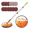 POLIWELL 9 Inch Drywall Pole Sander with 3-Foot Extension Pole