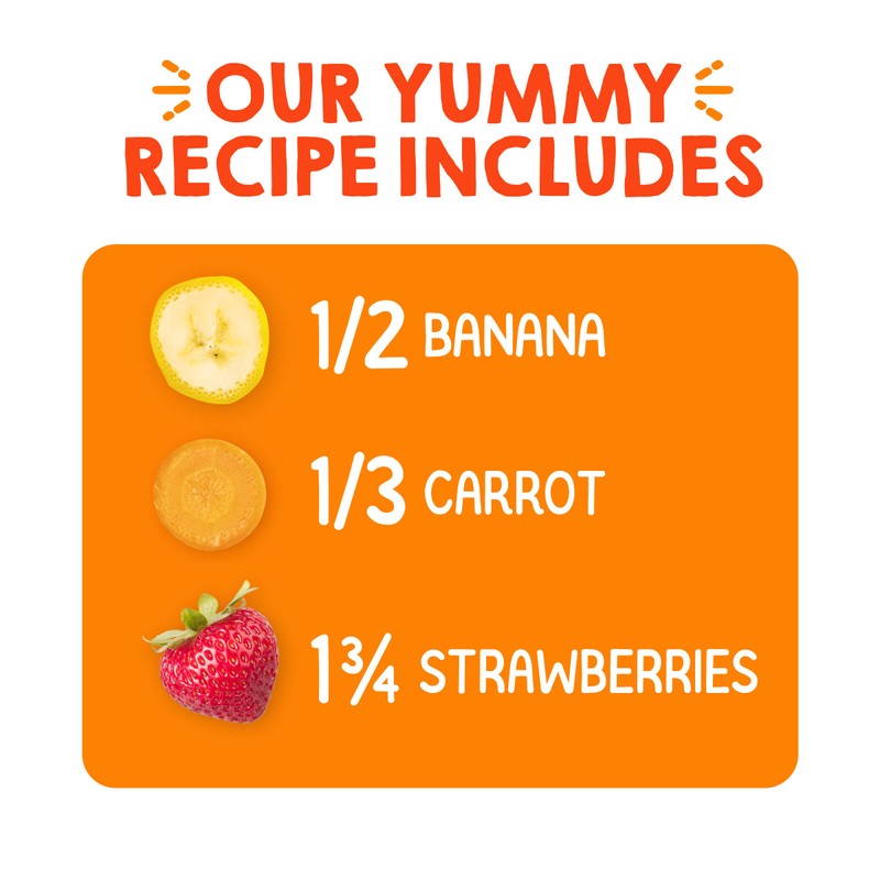 HAPPYTOT Organics Stage 4 Baby Food Pouches, Gluten Free, Vegan