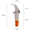 TrueCraftware- 1/2 oz Measured Liquor Pourer with Orange Tail &
