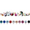 PIERCINGLINE Titanium Piercing Dermal Anchor Attachment Replacement Disc + Crystal