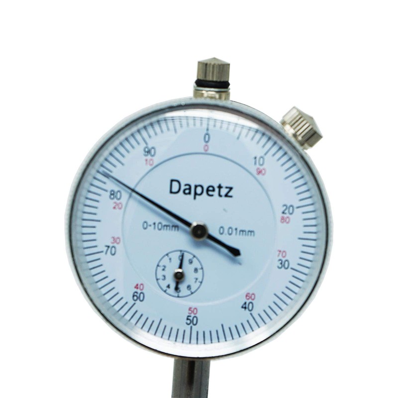 Dapetz ® Dial Test Indicator Gauge 0-10mm, 50mm Accuracy Metric