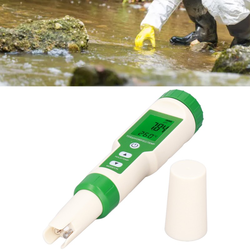 PH Tester with Backlight Digital Water Quality Meter High Accuracy
