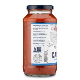 Carbone Marinara Delicato Pasta Sauce | Tomato Sauce Made with Fresh & All-Natural Ingredients | Non GMO, Vegan, Gluten Free, Low Carb Pasta Sauce, 24 Fl Oz (Pack of 4)