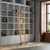 KINMADE Rolling Library Ladder Hardware Kit, 4FT Extension Kit