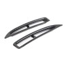 autotrim000 Carbon ABS Car Rear Side Vent Cover Trims For