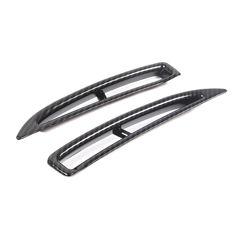 autotrim000 Carbon ABS Car Rear Side Vent Cover Trims For