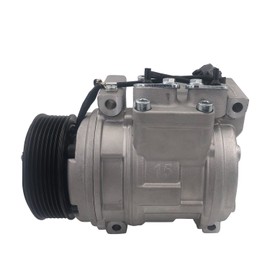 Dearl A/C AC air condition compressor with Clutch L4 2.4L compatible with Honda 02-06 Cr-V CRV 02 03 04 05 06 (2002 2003 2004 2005 2006)