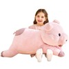 IKASA Giant Pig Stuffed Animal Plush Toy,30 Inches Large Toys