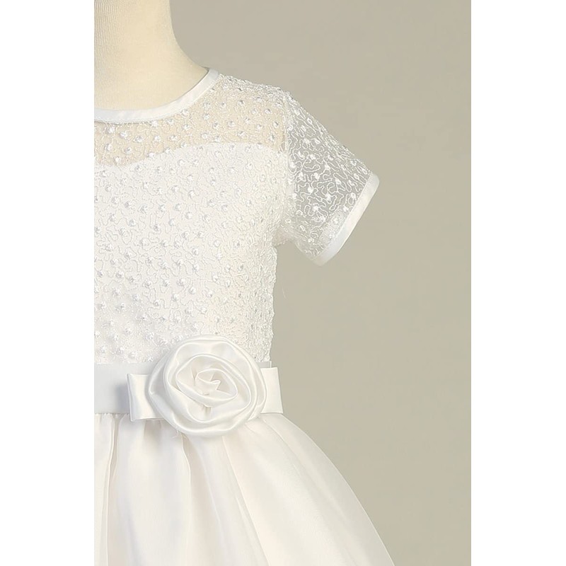 Pink Princess First Communion Dresses for Girls 7-16 Plus Size