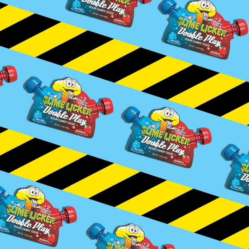 TOXIC WASTE - Slime Licker Double Play - Sour Candy