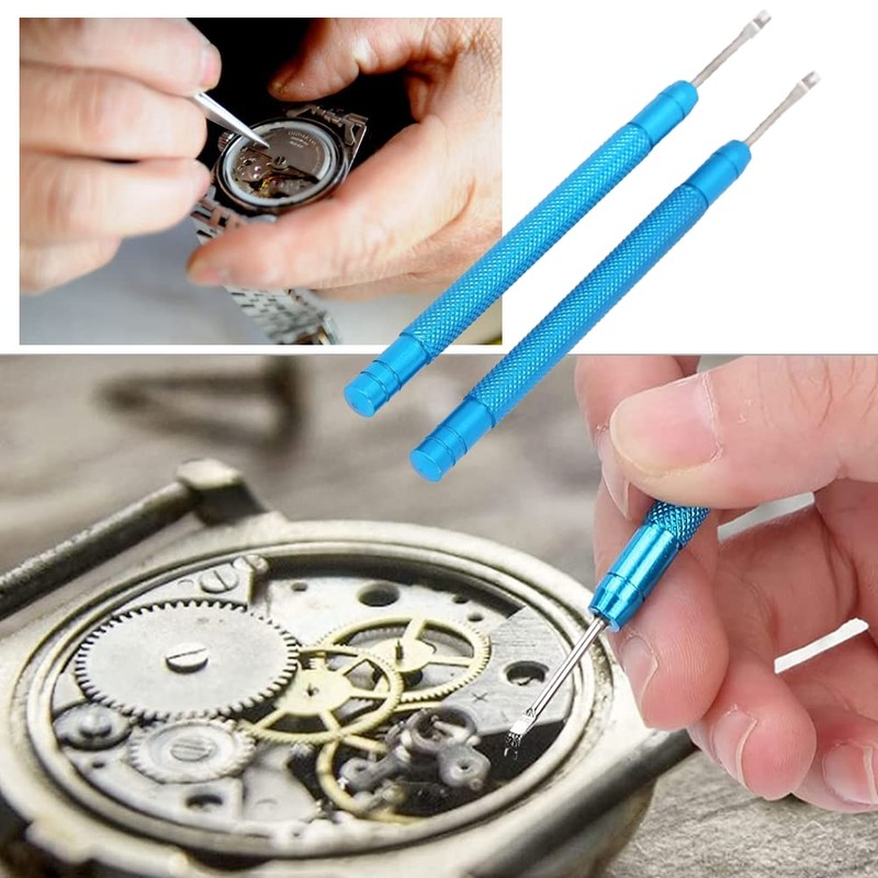 CHXTguyue Accessory Watch Repairing Tool Kit 2 Pcs Professional Watch