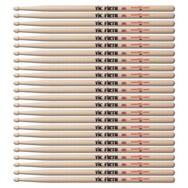 Vic Firth American Classic 5B Drumsticks - Pack of 12 Pairs, VIC-12X5B