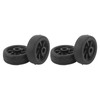 4pcs Suitcase Wheels Replacement Durable Silent PVC Swivel Luggage Caster