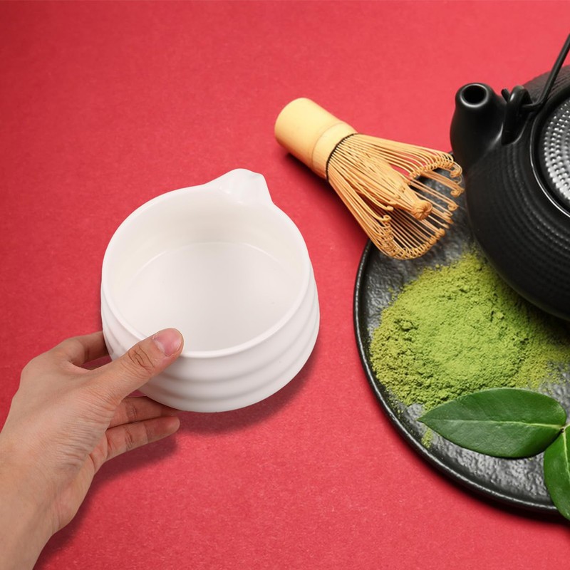 Gatuida 1 Set Ceramic Matcha Kit Japanese Tea Ceremony Set