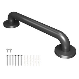 Shower Grab Bar Bathtub Safety Support Handrails Bathroom Grips Heavy Duty Rail for Seniors and Elderly Handicap Assist Handle Wall Mounted Balance Bars with Concealed Screws (12 Inch 1 Pack)