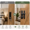 Keyless Sliding Barn Door Lock with 3-Digit Combination – Heavy