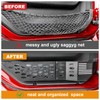 CALBEAU Metal Front Door Pocket Storage Box Compatible with Jeep