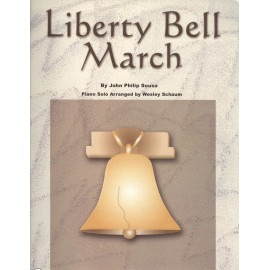 Sousa Liberty Bell March Level 2 Piano Solo Sheet Music 2002 Schaum
