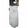 Ryda Bright White Ladies Dressage Competition Horse Riding Gloves (Medium)