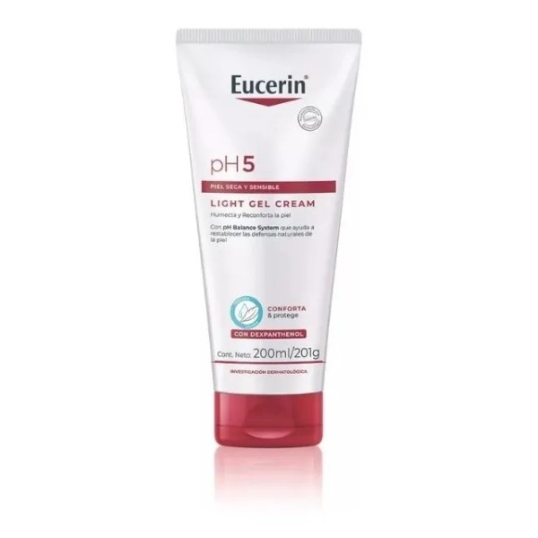Crema Corporal Ultra Ligera Eucerin Ph5 Dexpantenol 200ml