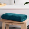 Brentfords Bath Sheet Teal Green, Ultra Soft Feel Quick Drying