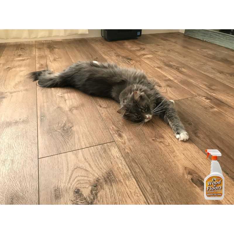 HOWARD Products Wood-N-Floors Hardwood Floor Cleaner for Hardwood, Laminate, and
