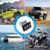 Ameribox 3 Gang Toggle Rocker Switch Panel Green LED Light