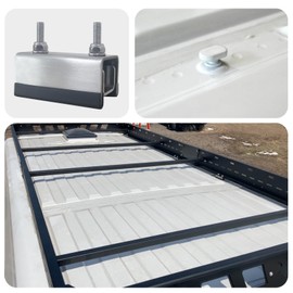 Roof Rack Mount Kits,Roof Mount Kit,304 Stainless Steel Van Roof Rack,Van Roof Rack Brackets for ProMaster, Boxer, Jumper, Ducato (6)